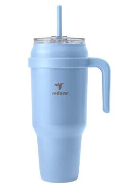 Reduce NEW insulated STAINLESS Cold TUMBLER Blue